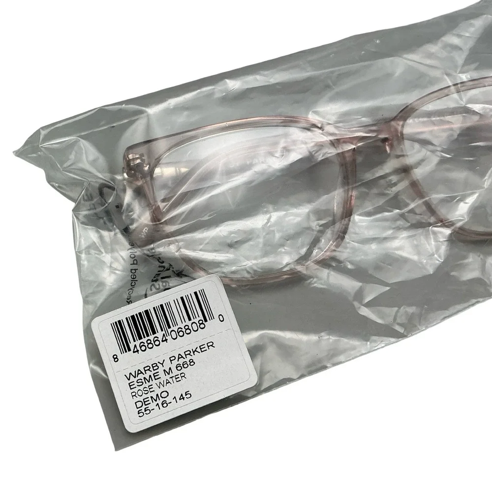 Warby Parker Esme M 668 Rose Water Eyeglasses Frames 55-16-145